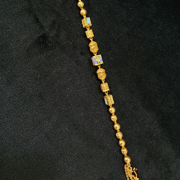 916 Gold Fancy Antique Unique Ladies Bracelet by 