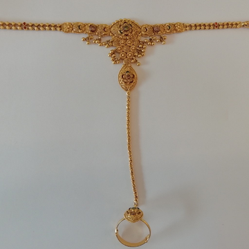 916 gold antique kalkatti design work hath pocha by 