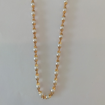 916 gold pearls kanthi mala by 