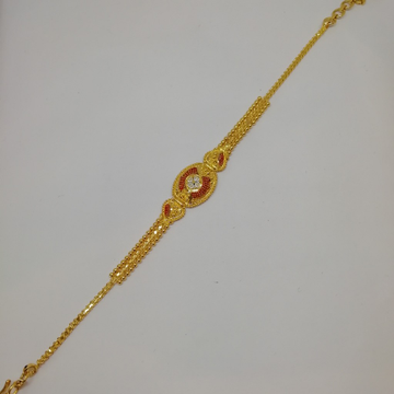 916 gold fancy gheru kalkati loose ladies bracelet by 