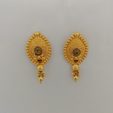 916 gold antique kalkati earrings by 