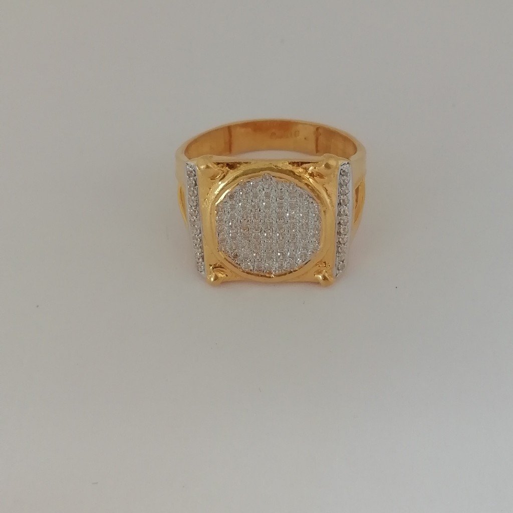 916 gold fancy casting Gents ring