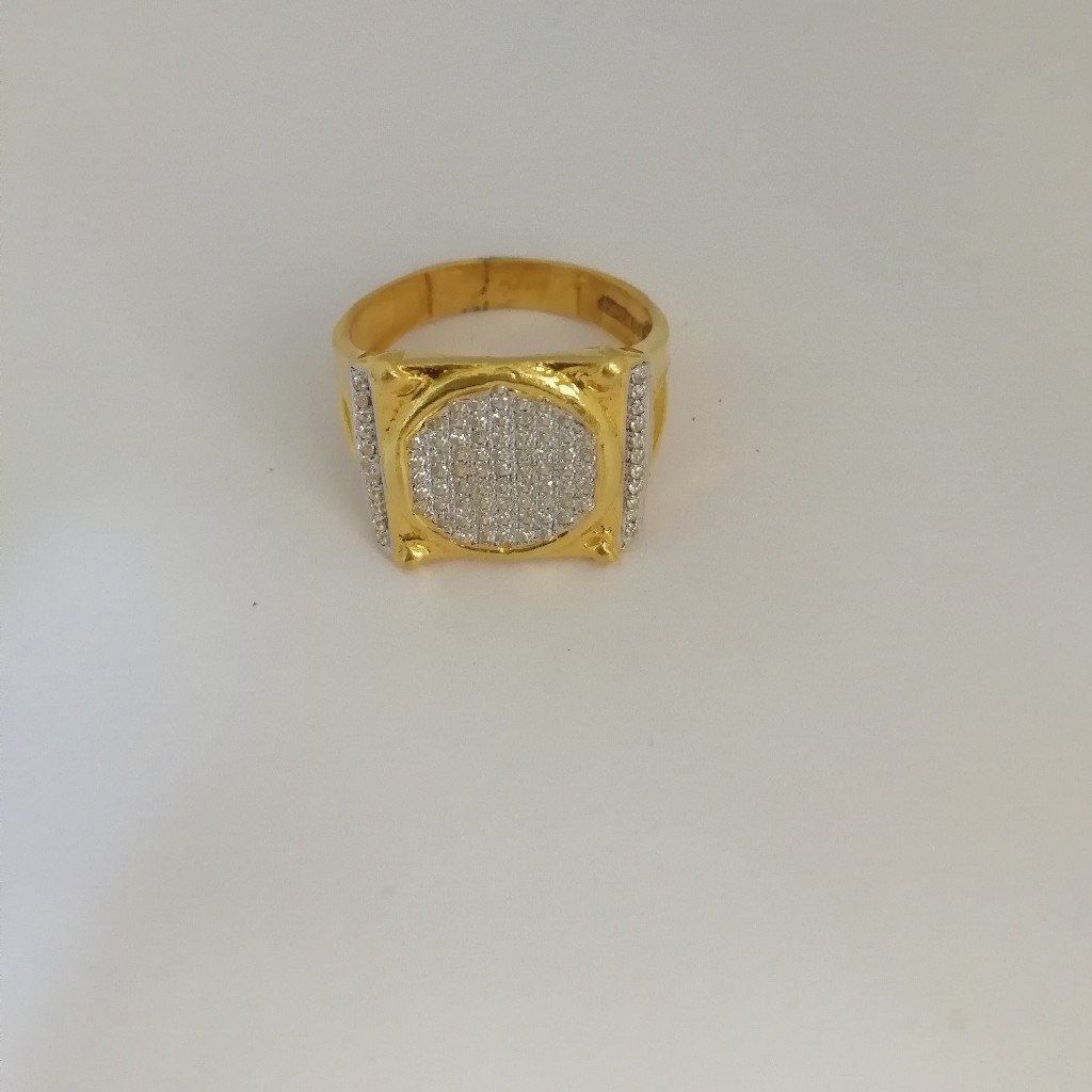 916 gold casting gents ring
