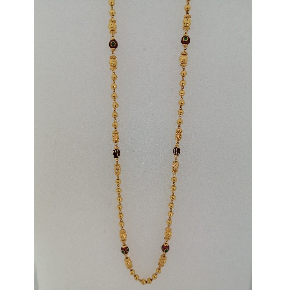 916 Gold Beads Chain VG-C02