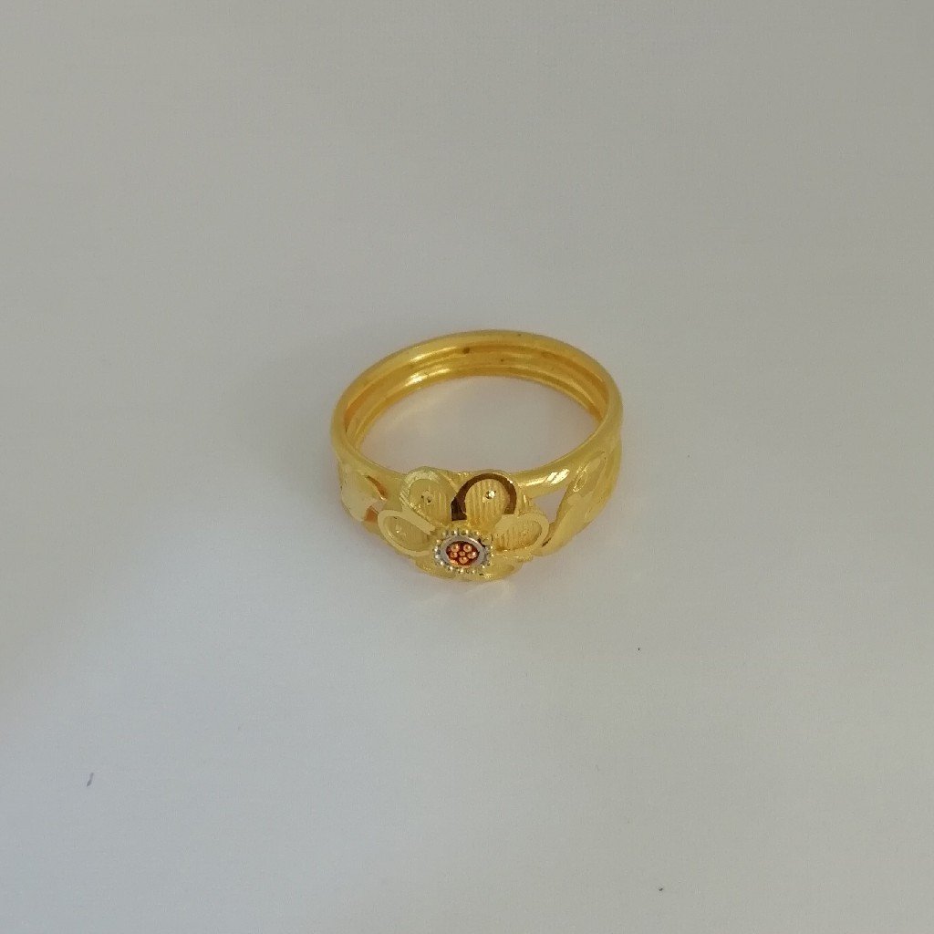 Sia jewel Fancy Stylish Latest Gold Leaf Design Ring/Designer Ring/Gold Ring/Anguthi  for Woman/Girls (Size 16) : Amazon.in: Fashion